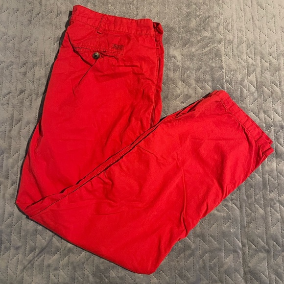 Lauren Ralph Lauren Pants - Lauren Jeans co pants women’s size 10 red pre-owned condition‎